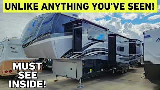 TOTALLY UNIQUE FLOORPLAN! Jayco Pinnacle 38FLGS Fifth Wheel RV!