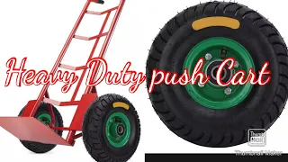 How to make heavy duty push cart Trolley