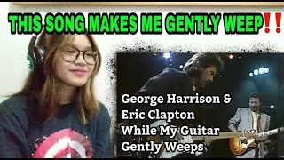 GEORGE HARRISON AND ERIC CLAPTON - 'WHILE MY GUITAR GENTLY WEEPS'