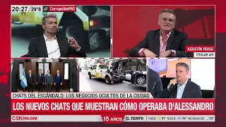 AGUSTÍN ROSSI: ¨Me ATACAN a mí para PROTEGER a ROSATTI¨