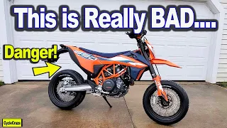 5 Things I HATE About My 2024  KTM 690 SMC R Supermoto