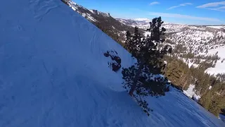 Ski Kirkwood Norm's Nostril Chute 2022