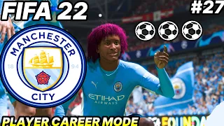 FIFA 22 | HAT TRICK BOY!!! ⚽️⚽️⚽️ | MANCHESTER CITY PLAYER CAREER MODE EP 27 | PS5