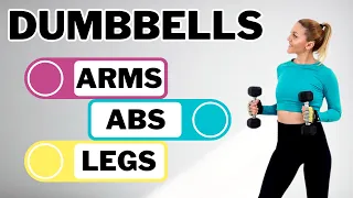 🔥18 Min Dumbbell Workout🔥Full Body Strength & Conditioning🔥ALL STANDING🔥NO JUMPING🔥NO REPEAT🔥