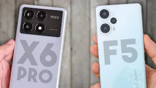 POCO X6 PRO vs POCO F5 ¿Cual es el MEJOR telefono celular CALIDAD PRECIO para 2024 de Xiaomi?