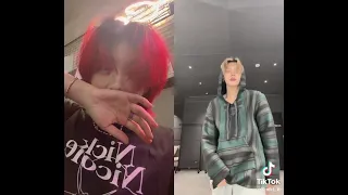 Aiki and Yeonjun TikTok duo 220612