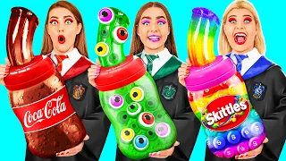 Hogwarts Kuchařská Výzva | Snadné Tajné Hacky a Gadgety RaPaPa Challenge