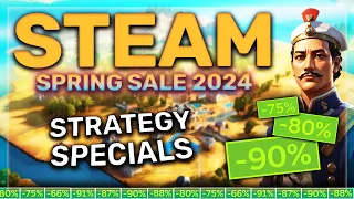 STEAM SPRING SALE 2024 - 10+ Sweet Strategy Game Deals!