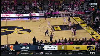 Illini WBB | Highlights vs. Iowa (2/25/24)