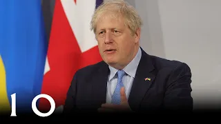 Watch PM Boris Johnson address Zelenskyy's Ukraine Parliament