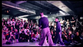 Hong10 & FE VS Just4Funk at OutBreakEurope 2023 footage from @KFMDANCETV