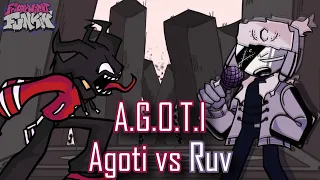 A.G.O.T.I pero es Agoti vs Ruv | Friday Night Funkin