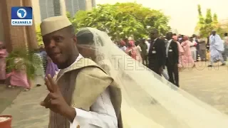 VP Osinbajo Gives Damilola To Oluseun Bakare In Marriage |Metrofile|