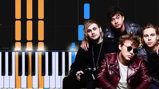 5 Seconds Of Summer - "Ghost Of You" Piano Tutorial - Chords - How To Play - Cover