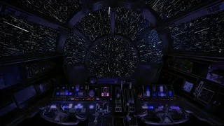 Spaceship Cockpit | White noise of the Universe | Deep relaxation |  Space Travel