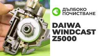 Дълбоко почистване на личните DAIWA Windcast Z5000