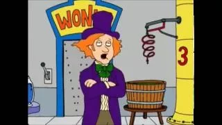 Family Guy - Peter lies to Willy Wonka