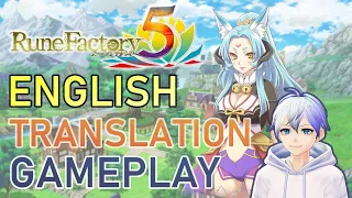 Rune Factory 5 - Gameplay Walkthrough with English Translations Part 5