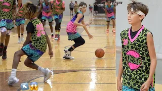 STEPH CURRY 2.0?!? 7th Grader Austin Sears TAKES OVER at the MSHTV Camp!