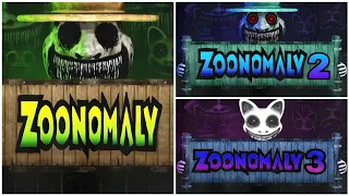 Zoonomaly Chapter 1 VS Chapter 2 VS Chapter 3 - ZOONOMALY Trailers Comparison