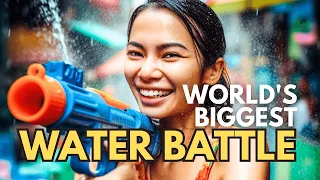 🔥 EPIC Songkran 2024 💦 Thailand's CRAZY Water Festival! 🐘🇹🇭 MUST SEE👀