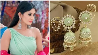 Naira same dress colour as earrings pic yrkkh video ❤️❤️❤️❤️#naira #yrkkh #video