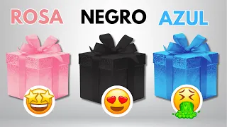 ELIGE UN REGALO🎁 ROSA NEGRO O AZUL