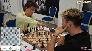 Guy speeds in a complex endgame, Chyzy gives him Checkmate ticket