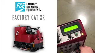 Machine Monday | FactoryCat XR, Ride-On Floor Scrubber