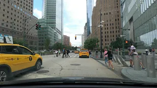 Driving Downtown - New York City 4K - USA