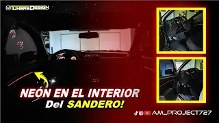 Instale Hilo Neon Al Interior Del Sandero // PROYECTO SANDERO TUNING