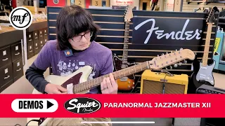 Guitar Demo:  Squier Paranormal Jazzmaster XII