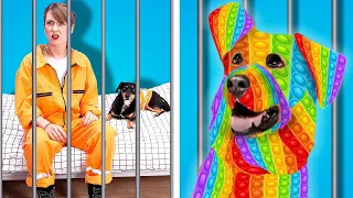 Sneak Pets Into Jail! Crazy Ways To Sneak Anything Anywhere & Funny Situations by Crafty Panda Go