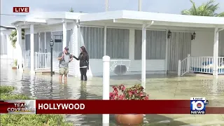 Mobile home owners concerned after massive flooding in Hollywood