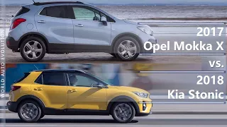 2017 Opel Mokka X vs 2018 Kia Stonic (technical comparison)