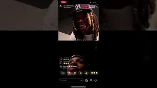 King Von on live with YNW bortlen and toosie 2x , bortlen speaks on his situation