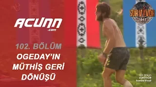 Ogeday Zoru Başardı! Sembol Oyununda Müthiş Geri Dönüş... | Bölüm 102 | Survivor 2017