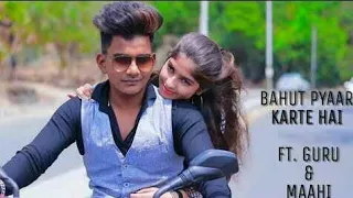 Bahut Pyaar Karte Hai || Ft. GURU & MAHI || Broken Heart Love Story || Radhe Creation