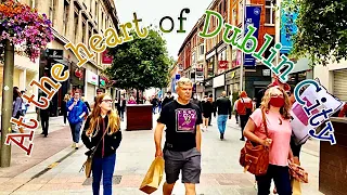 Dublin City 2021 | City centre Walking Tour September 2021|4k UHD 60fps