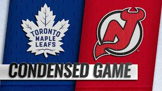 12/18/18 Condensed Game: Maple Leafs @ Devils