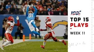 Top 15 Plays from Week 11 | NFL 2019 Highlights