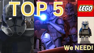 Top 5 LEGO Star Wars Clone Troopers we NEED!