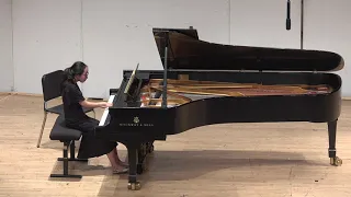 Tempestuous Flow for Piano Solo (2020) by Liu Yizhang. Performed by pianist Valerie Wellington