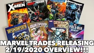 New Marvel Trades Releasing (2/19/2020) Overview!