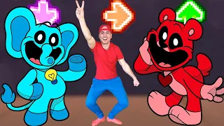 FNF Character Test | Gameplay VS Real Life | Blue Vs Red Characters