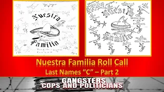 Nuestra Familia Roll Call - Last Names C - Part 2