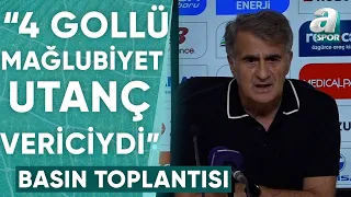 Adana Demirspor 4-2 Beşiktaş Şenol Güneş Maç Sonu Basın Toplantısı / A Spor / 90+1 / 27.09.2023