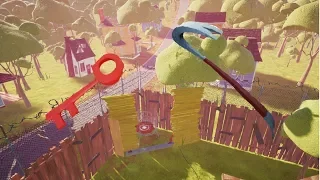 Hello Neighbor Escaping Act 2 all 3 different ways!