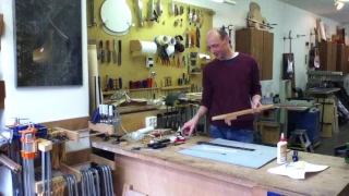 Archtop guitar making course (12): the fretboard (2)