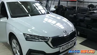 Полная шумоизоляция и установка качественного звука в Skoda Octavia A8